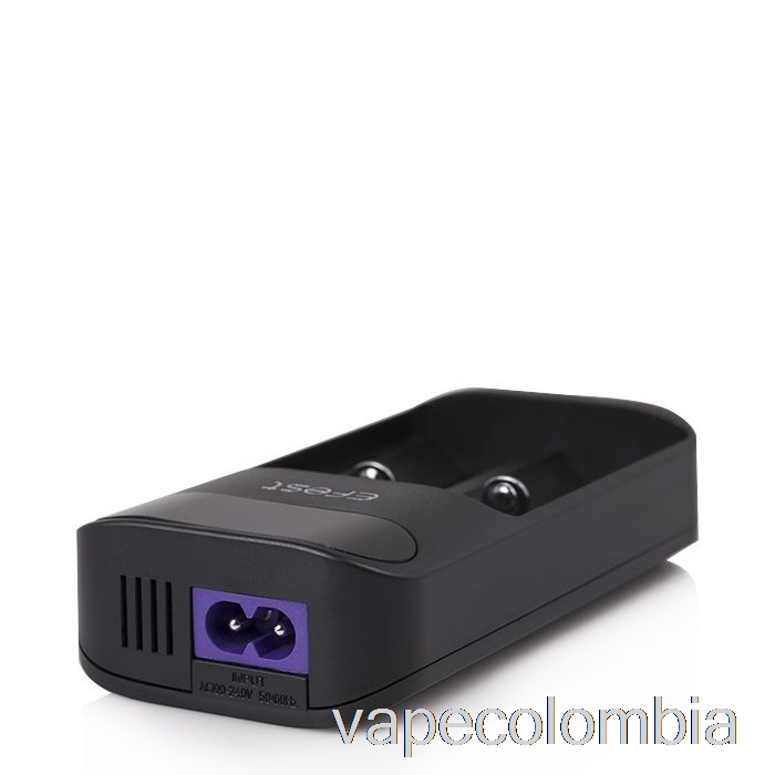 Vape Recargable Efest Lush Q2 Cargador De Batería LED Inteligente De 2 Bahías